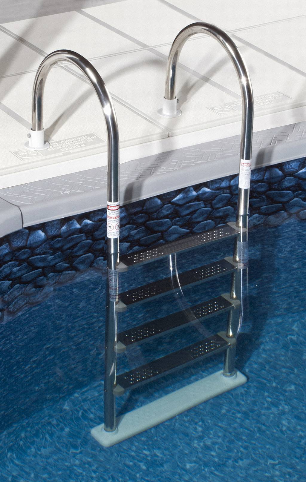 Above Ground Super Stainless Steel In Pool Ladder - NE1145