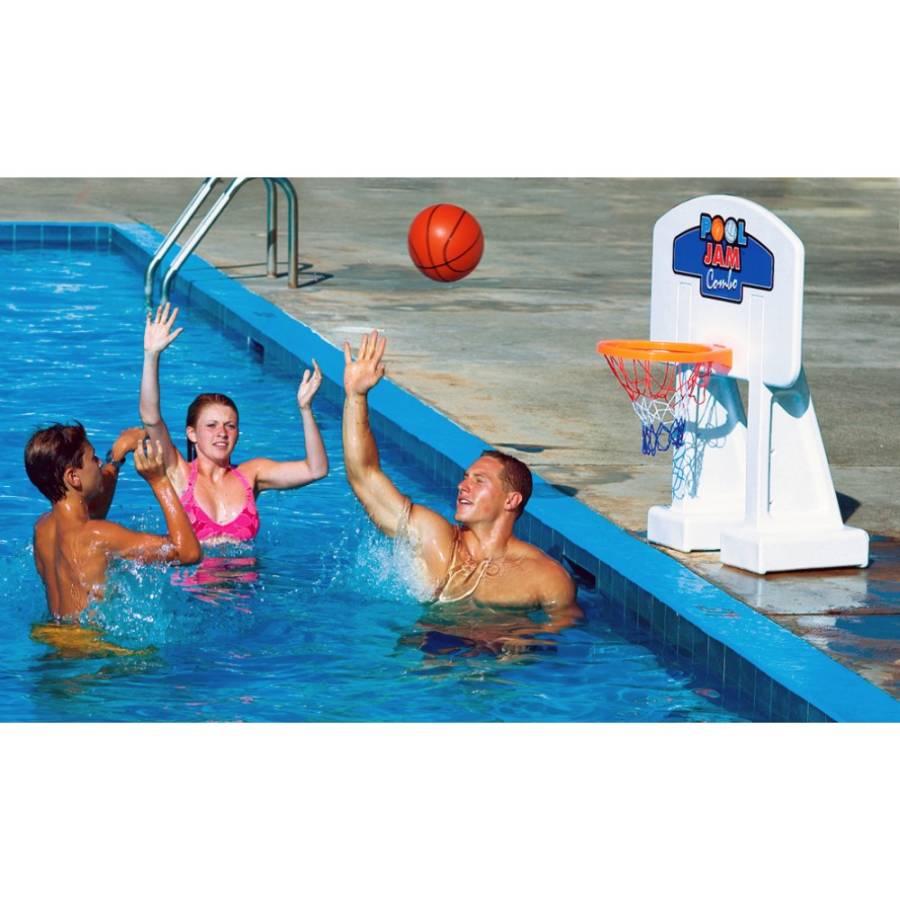 In Ground Pool  Volleyball/Basketball Game