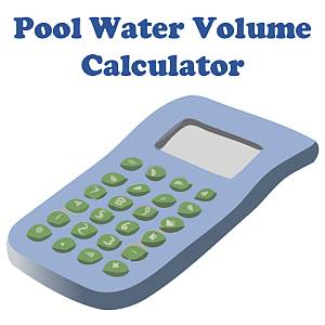 Swimming Pool Volume Chart