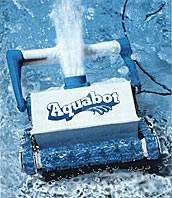 aquabot-in-action Robotic Pool Cleaners