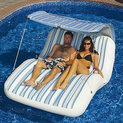 Luxury Cabana Pool Float