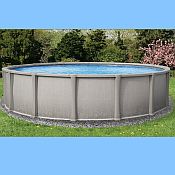 Matrix Oval Above Ground Pool and Skimmer 18ft x 33ft x 54 inch
