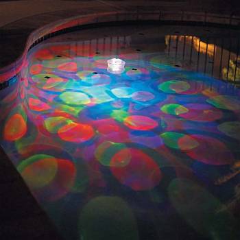 Floating Pool Disco Light - Solar or Batteries