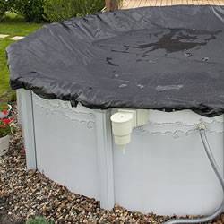 Rugged Mesh Pool Cover /18ft x 34ft Oval