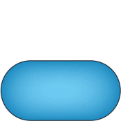21 x 43 Oval Above Ground Swimming Pools