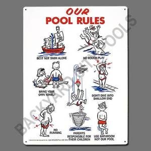 Rules- Children Animation Sign
