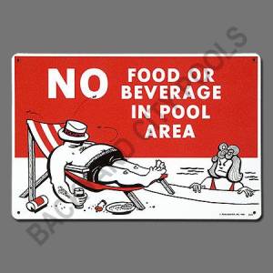 No Food Or Beverage Sign