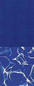 Blue Wall/Shimmer Bottom Overlap 20 Gauge Vinyl Pool Liner