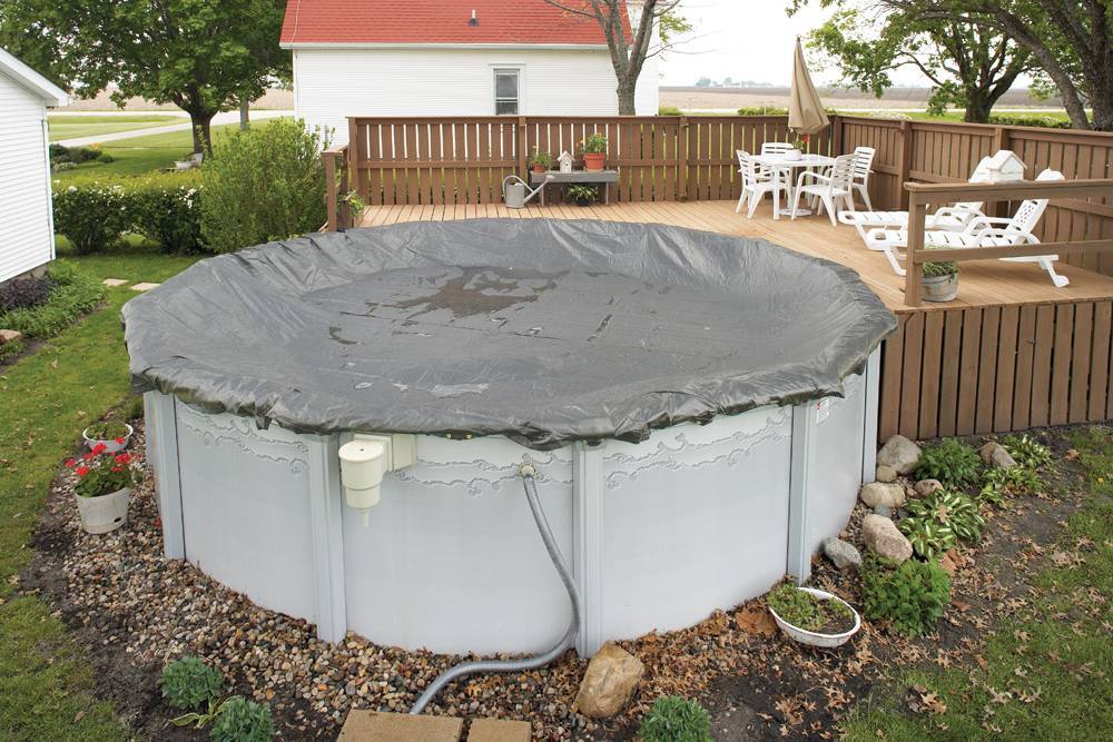Arctic Armor Winter Pool Cover, 18 Foot Round Winter Pool Cover