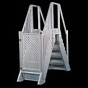 Above Ground Pool Entry System