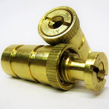 Brass Concrete Anchors (5 Pack)