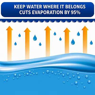 Reduce Water Evaporation Up to 95%