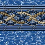 Mystri Gold Beaded Vinyl Liner