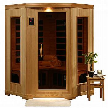 Tucson Four Person Corner Sauna