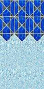 Mosaic 16ft x 32ft Rectangle Pool Liner
