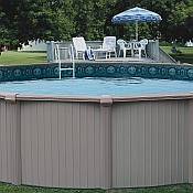 Bermuda Aluminum Above Ground Swimming Pools
