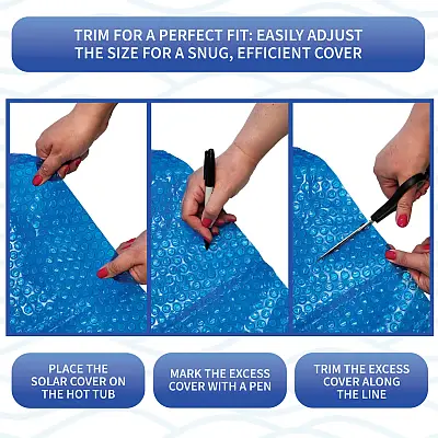 How to Trim Your Spa Solar Blanket