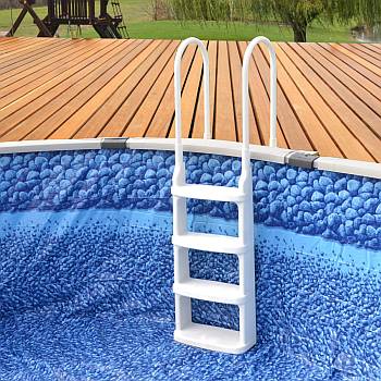 Easy Incline Pool Deck Ladder