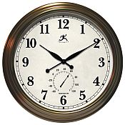 The Professor  Metal Outdoor Clock