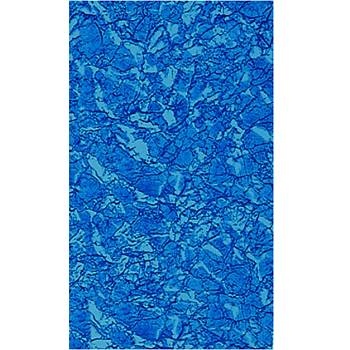 Expandable Blue Stardust Overlap 20 Gauge Vinyl Pool Liner