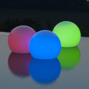 LED Color Changing Floating Orb Light -8012