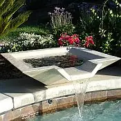 Kutstone Cubic Scupper Pool Fountain