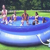 Inflatable Above Ground Swimming Pool - Fast Set 15ft x 42in