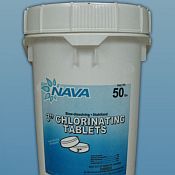 Nava 3 inch Chlorine Tablets - 50lbs.