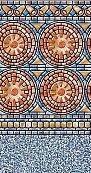 Gothic Beaded Vinyl Liner