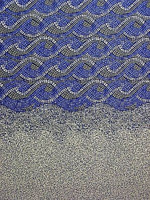 Mosaic Overlap 20 Gauge Vinyl Pool Liner