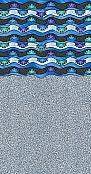 SantaFe Beaded Vinyl Pool Liner